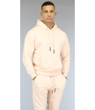 !OP=OP Basic Zalmroze Heren Hoodie