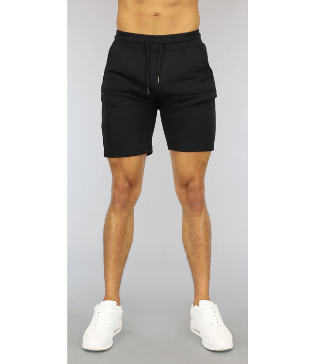 !OP=OP Basic Zwarte Heren Jogger Short