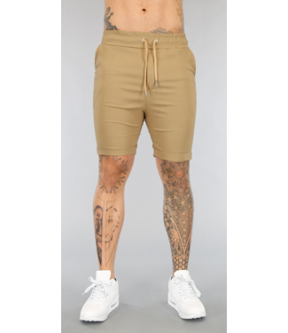Camel Heren Korte Broek met Stretch