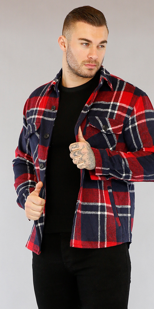 Houthakkers Overhemd Ruiten Blouse Heren Tweed Heren Houthakkers