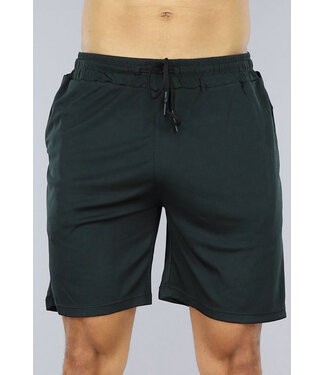 Korte Heren Sport Broek Zwart