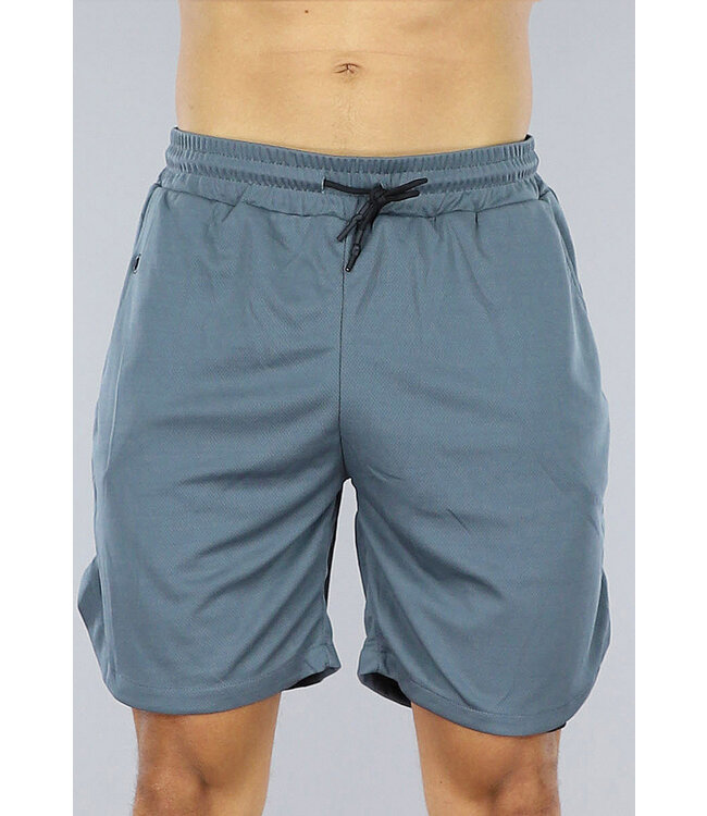 Grijze Sport Short met Steekzakken