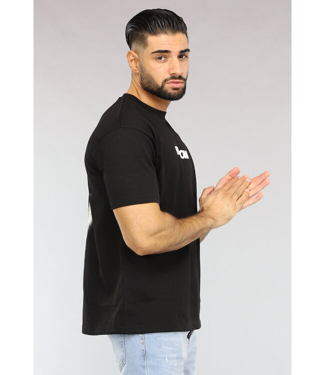 Zwart Freedom Heren T-Shirt