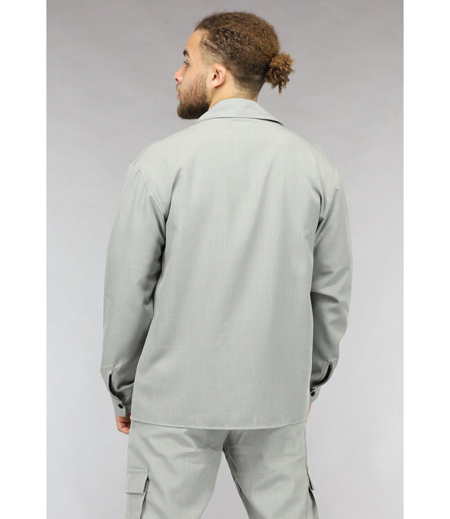 Grijze Cargo Two Piece van Travel Stof