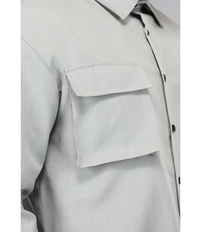 Grijze Cargo Two Piece van Travel Stof