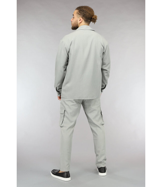 Grijze Cargo Two Piece van Travel Stof