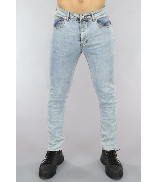 Mannen Skinny Jeans in Lichtblauw