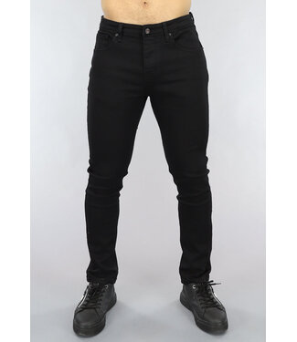 Mannen Skinny Jeans in Zwart