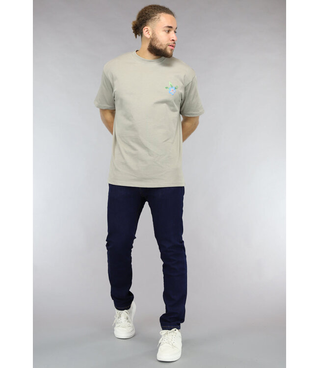 Donkerblauwe Heren Broek in Skinny Model