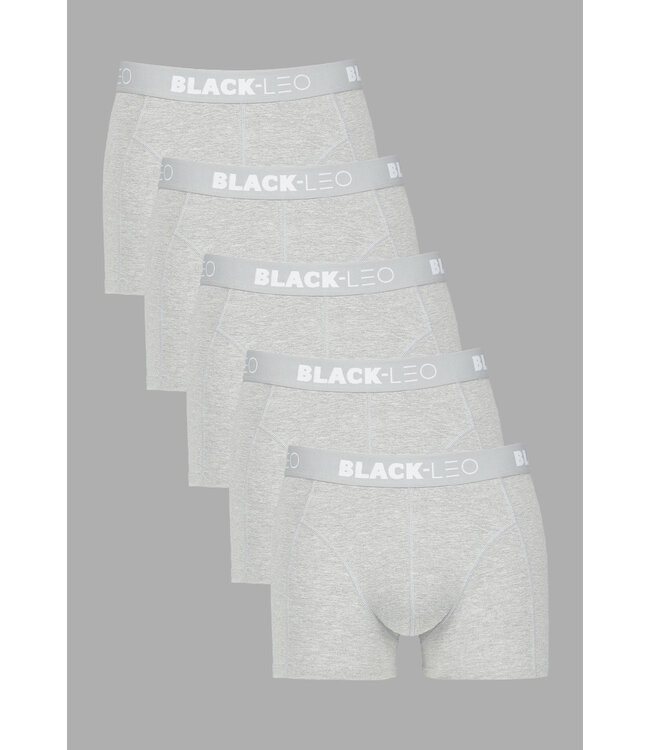 5 Pack Grijze Stretch Heren Onderbroeken