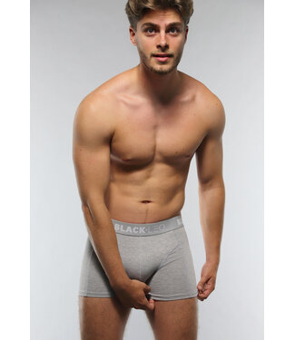 Grijze Low Rise Heren Boxer van Stretch Katoen
