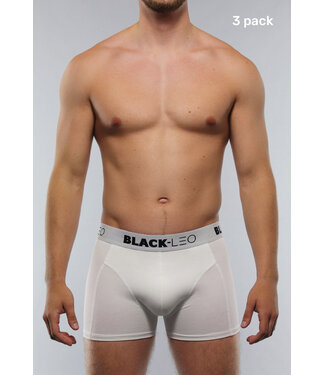3 Pack Witte Heren Comfort Boxershorts van Katoen