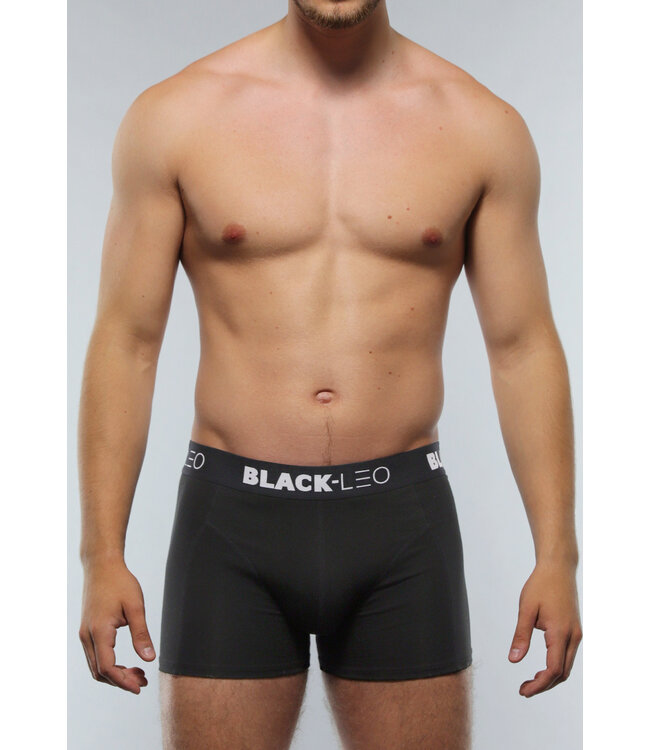 5 Pack Zwarte Katoenen Heren Onderbroeken in Boxer Model