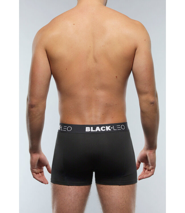 5 Pack Zwarte Katoenen Heren Onderbroeken in Boxer Model