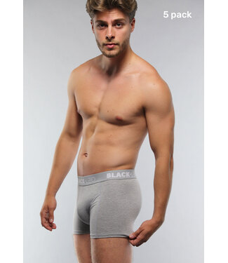 5 Pack Grijze Stretch Heren Onderbroeken