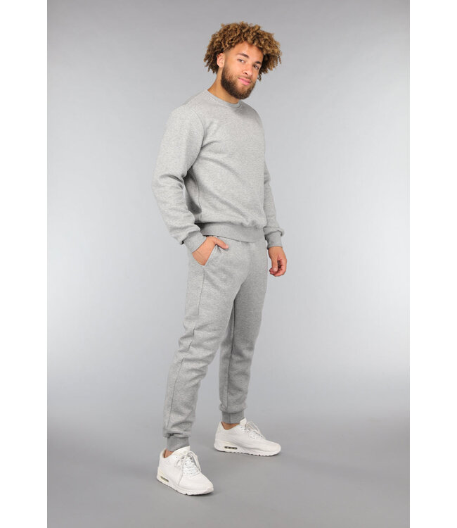 Grijs Basic Heren Joggingpak