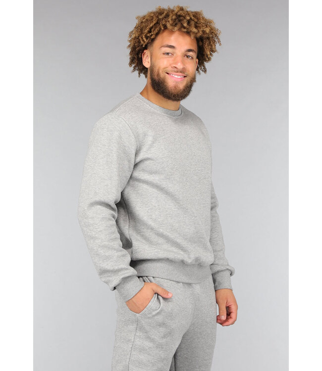 Grijs Basic Heren Joggingpak