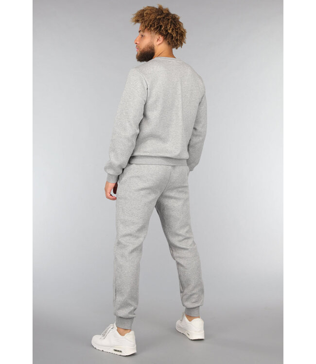 Grijs Basic Heren Joggingpak