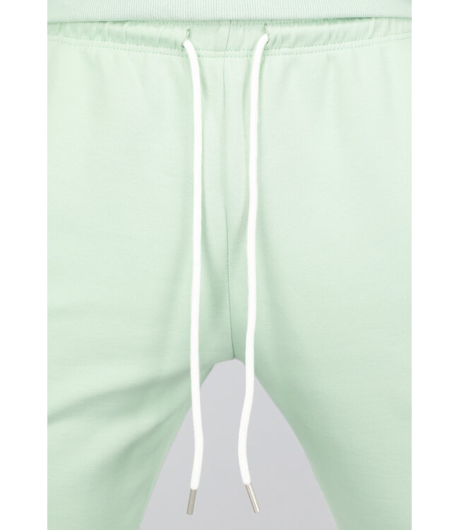 Mintgroene Tweedelige Heren Jogger Set