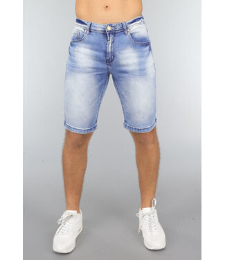 Basic Denim Heren Short met Zakken
