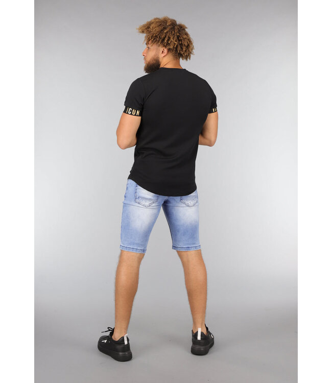 Basic Denim Heren Short met Zakken