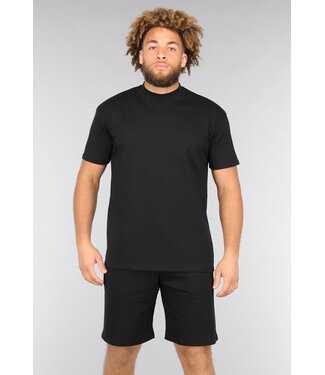 Tweedelige Heren Basic Set in Zwart