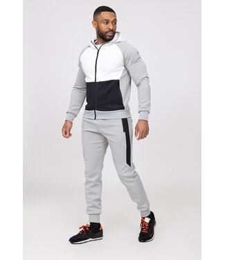 NEW1109 Heren Colorblock Tracksuit met Capuchon