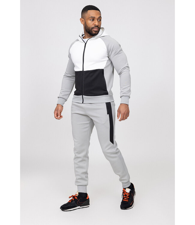 Heren Colorblock Tracksuit met Capuchon