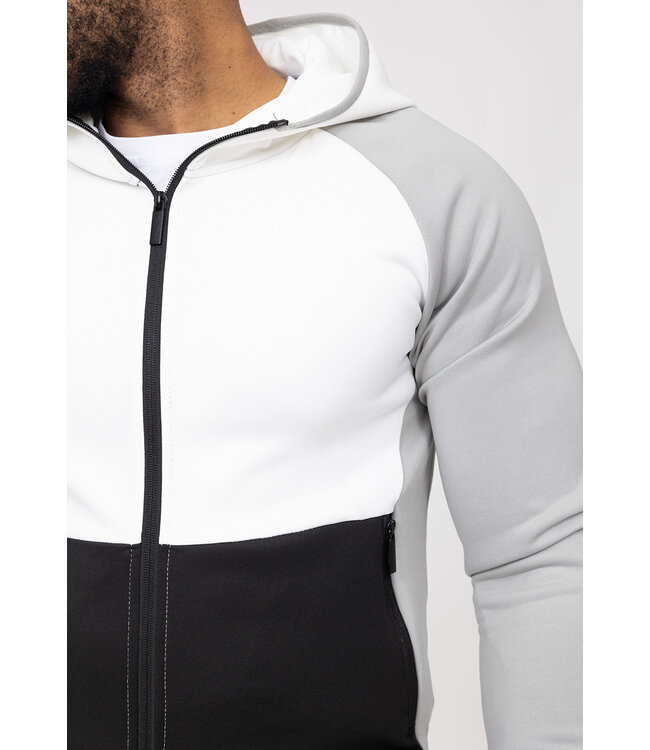 Heren Colorblock Tracksuit met Capuchon