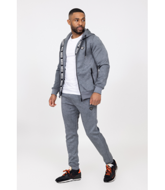 NEW1109 Grijze Gevlekte Heren Tracksuit