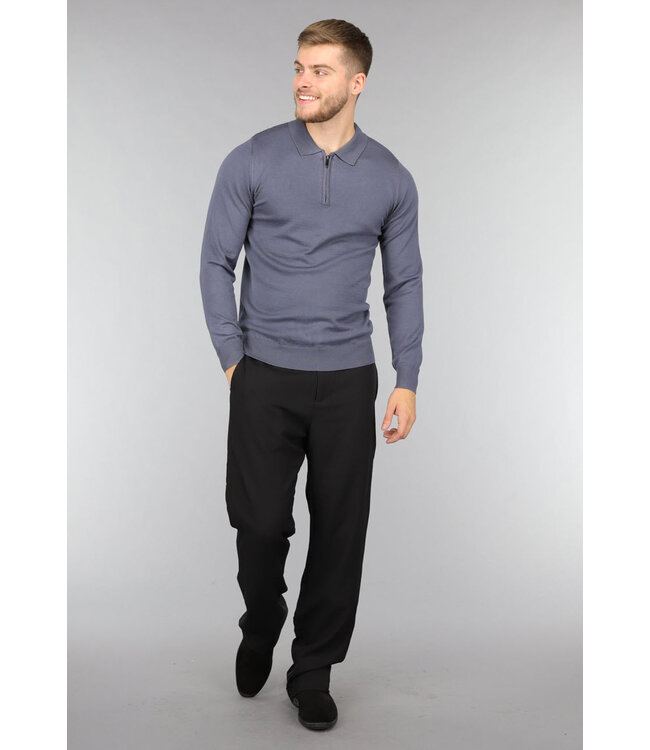 Zwarte Baggy Heren Pantalon