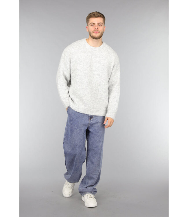 Blauwe Heren Denim Skater Jeans