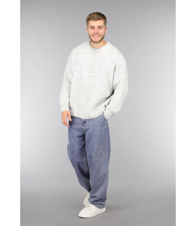Blauwe Heren Denim Skater Jeans
