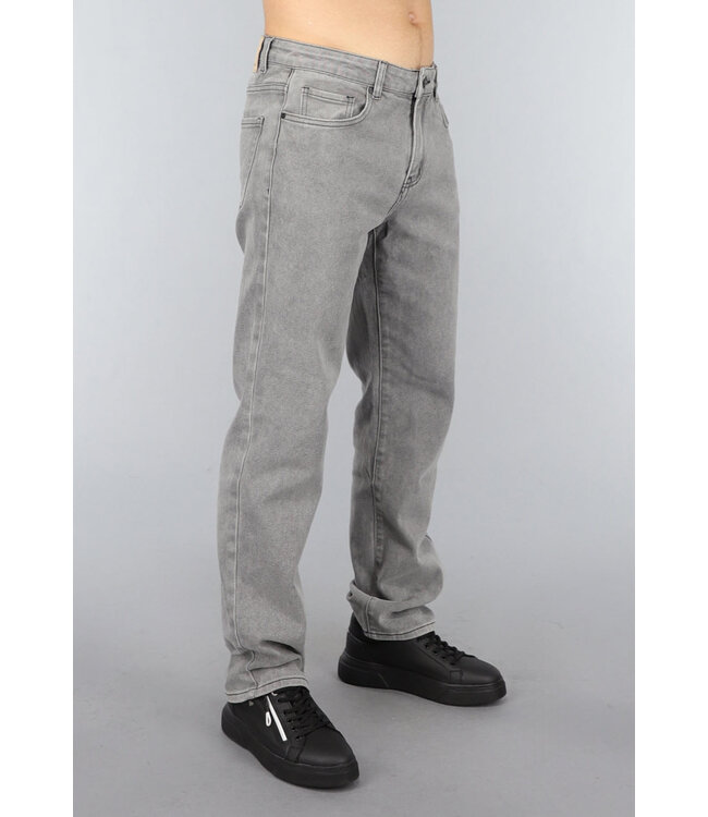 Grijze Baggy Heren Jeans