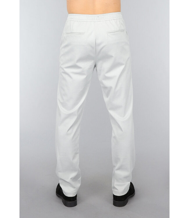 Stretchy Grijze Heren Pantalon met Zakken