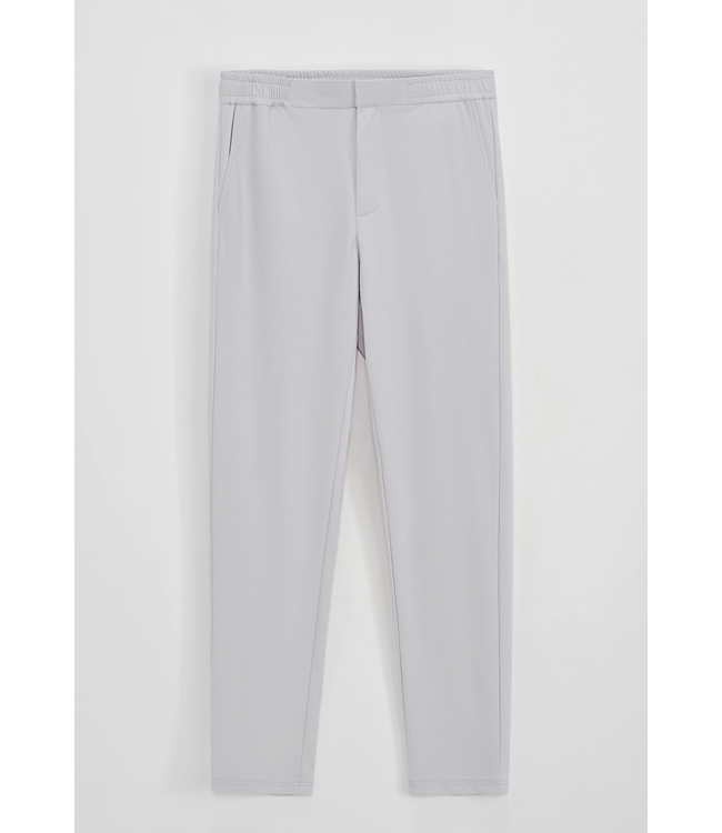 Stretchy Grijze Heren Pantalon met Zakken