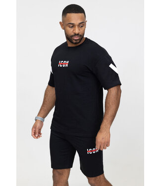 Heren Short Set in Zwart