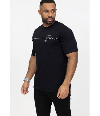 Oversized Zwart Heren Shirt