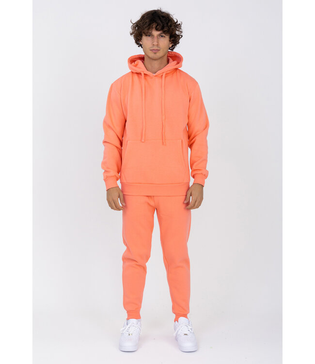 Coral Heren Jogger Set met Hoodie
