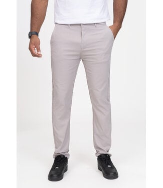 Lichtgrijze Slim Fit Pantalon