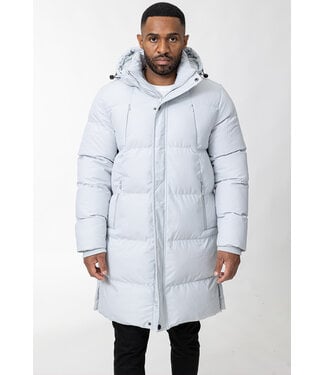 Witte Lange Pufferjas