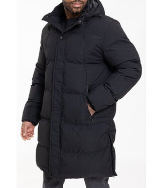 Zwarte Lange Pufferjas