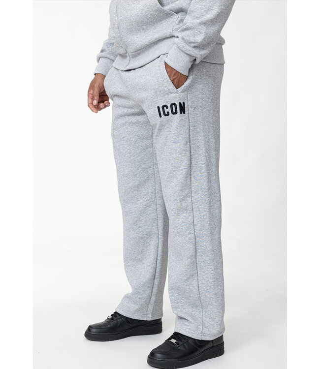 Lichtgrijze Two Piece Jogging Set met Rechte Jogger
