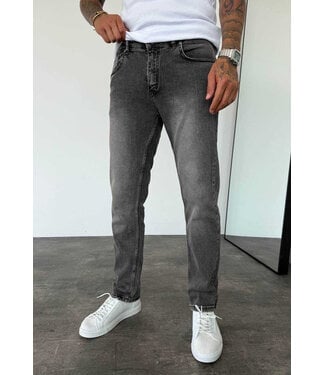 Grijze Slim Fit Jeans