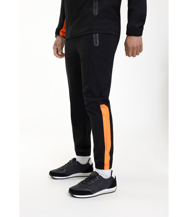 Zwart Trainingspak met Oranje Details