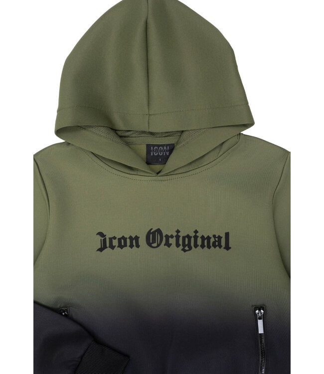 Groen Zwart Jongens Trainingspak