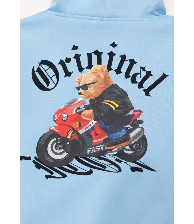 Lichtblauw Kinder Joggingpak met Hoodie