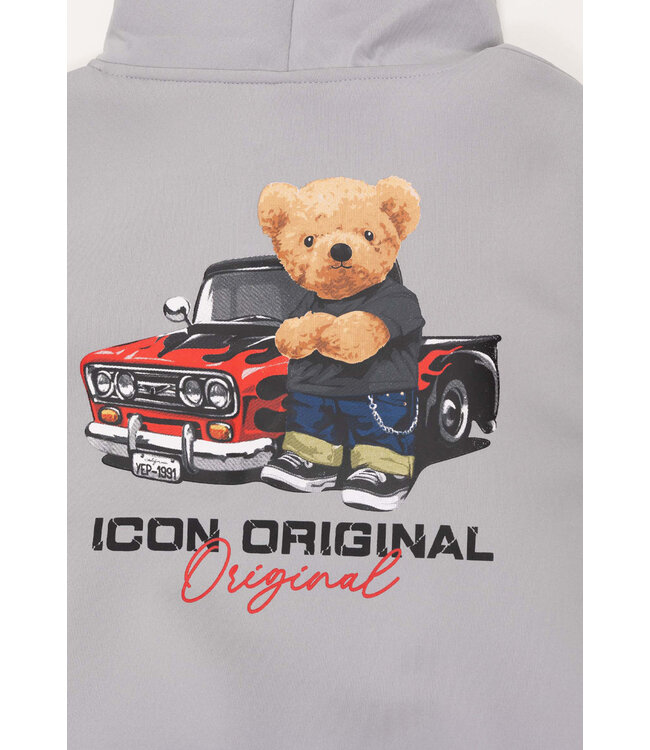 Grijs Kinder Joggingpak met Hoodie