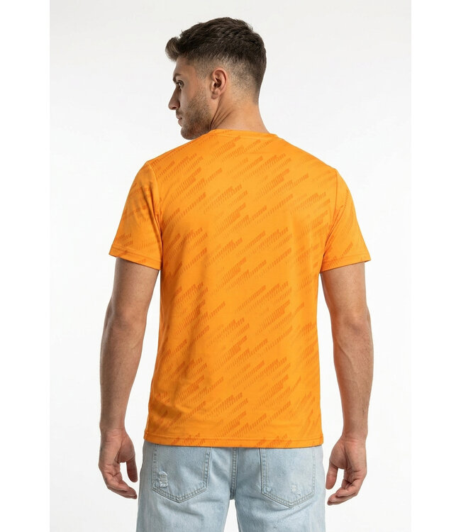 Oranje Sport T Shirt met Stretch