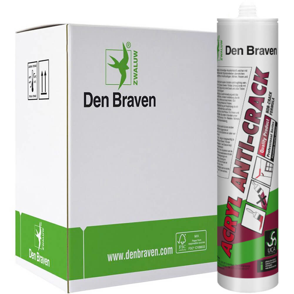 Zwaluw Acryl Anti-Crack 310ml - Wit (11615201)